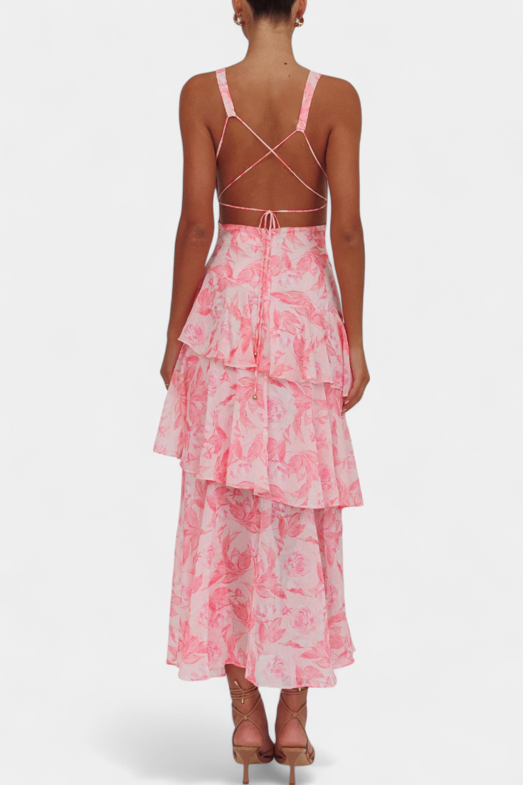 Furnas – Vestido de Chiffon