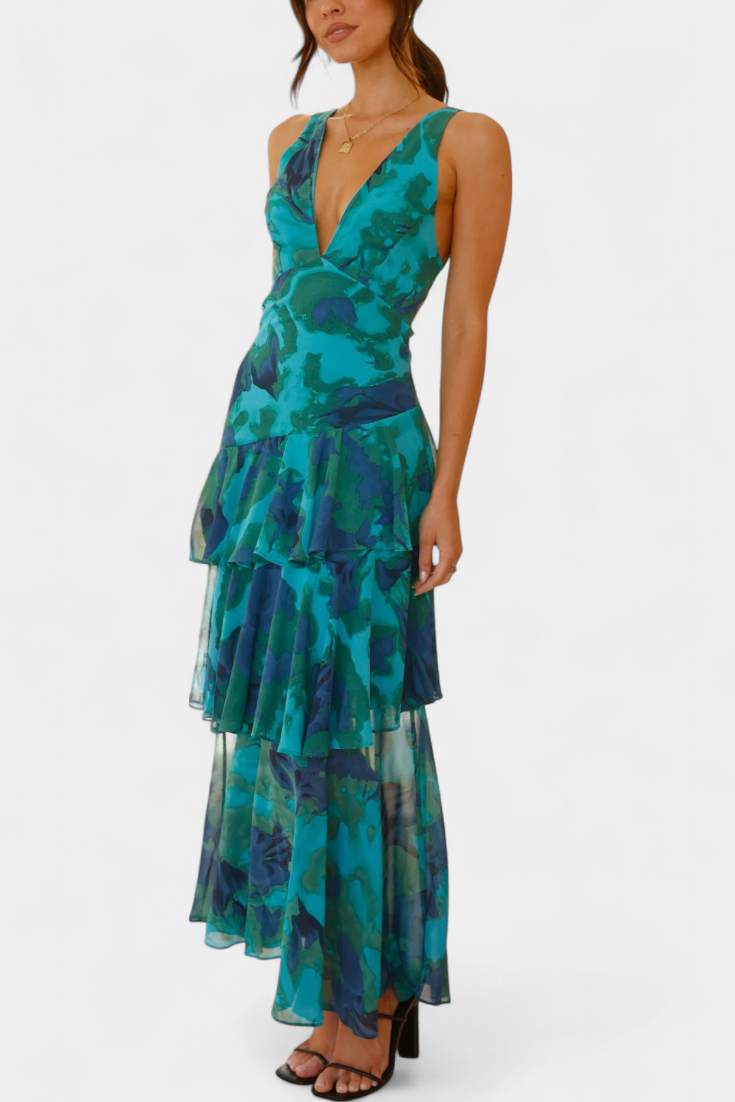 Furnas – Vestido de Chiffon