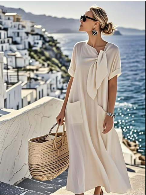 Janeiro de Cima – Vestido de Verão com Bolsos