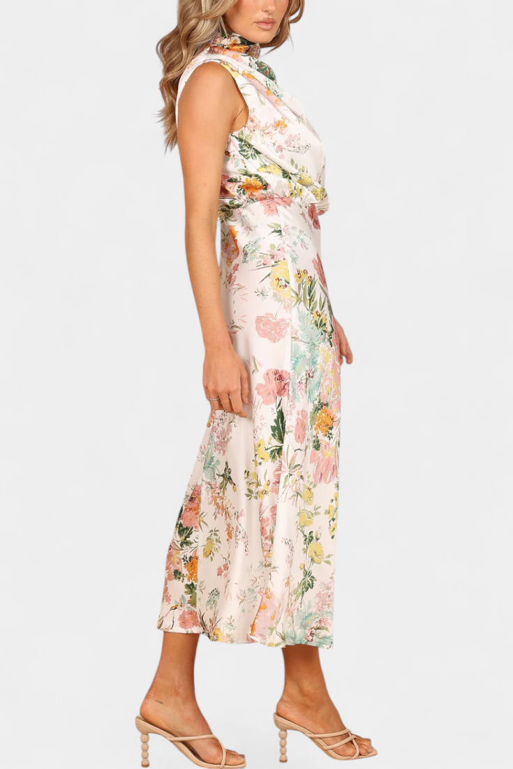 Favaios – Vestido Maxi Floral Halter