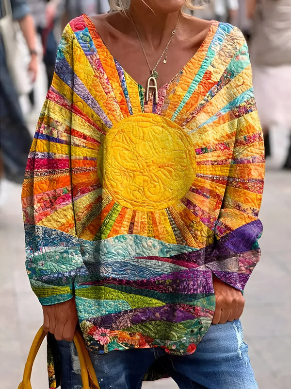 Estorãos – Top de Gola Alta Colorido