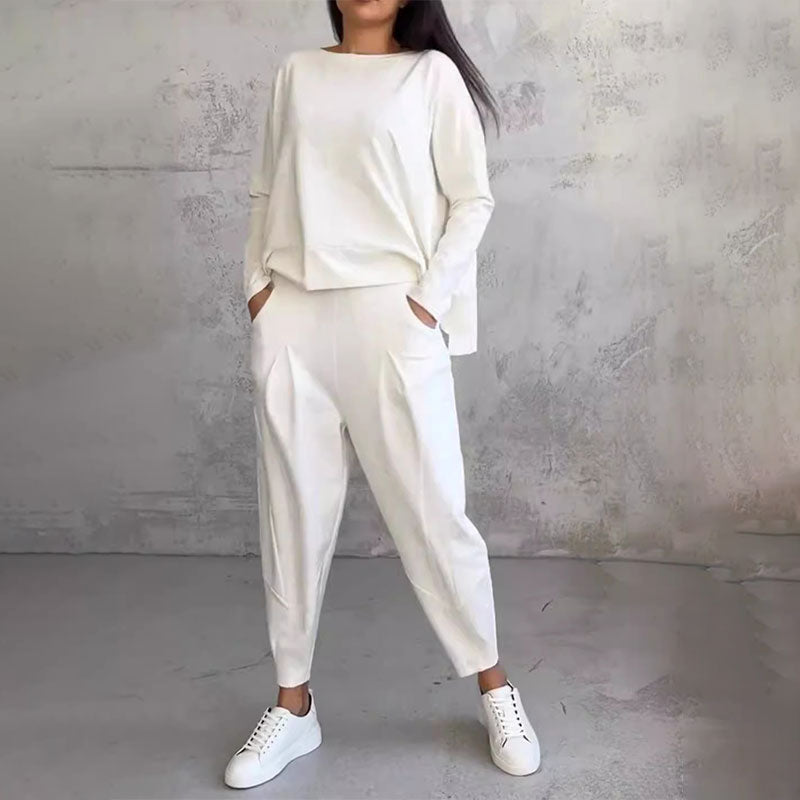 Alfândega da Fé – Conjunto de Blusa e Calças Afuniladas