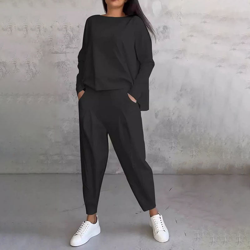 Alfândega da Fé – Conjunto de Blusa e Calças Afuniladas