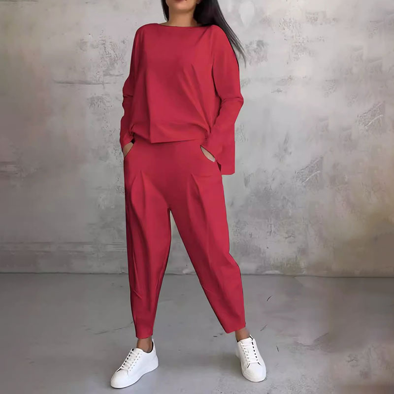 Alfândega da Fé – Conjunto de Blusa e Calças Afuniladas